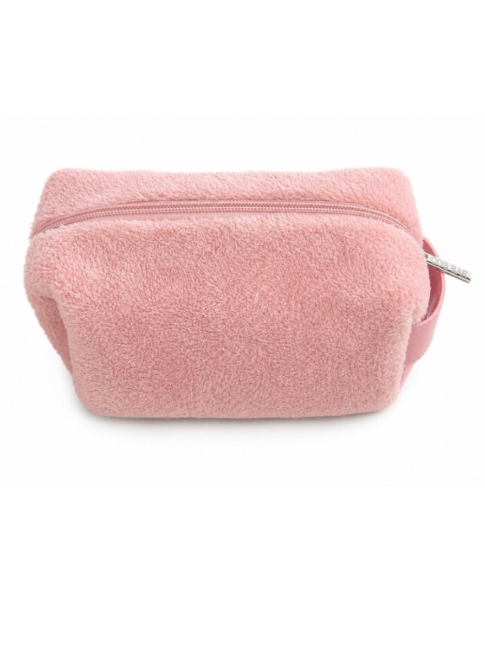 Cos Bar Fuzzy Pink Cosmetic Bag